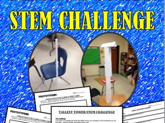 STEM Challenge: Design a Tower: Great for IB Design
