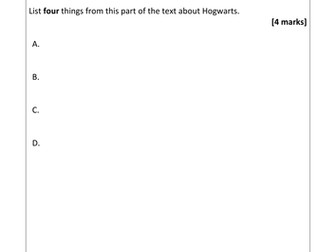 Year 8 English Exam Papers 1 & 2