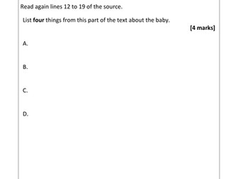 Year 9 English Exam Papers 1 & 2