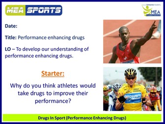 AQA GCSE PE new spec - Performance enhancing drugs