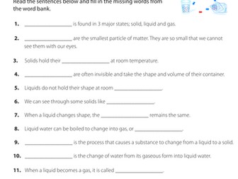 States of Matter - Science Resource