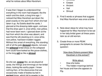 Miss Havisham - Dickens Instant Lesson