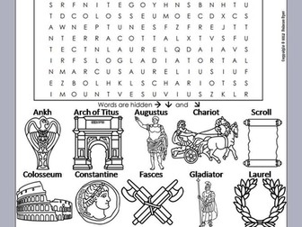 Ancient Rome Word Search