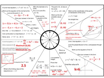 GCSE Further Maths Revision Clocks