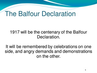 Balfour Declaration