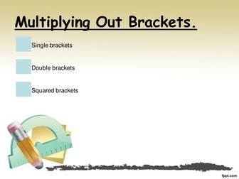 Angry Birds- Expanding Brackets