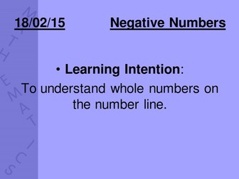 Integers activities!!