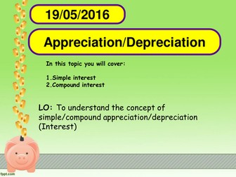 Simple and Compound interest