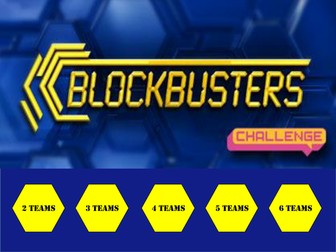 Blockbusters- Teams