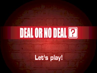 Deal or no deal- Best Buys
