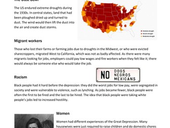 Of Mice and Men revision lesson pack