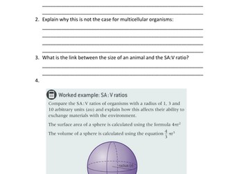 OCR A-Level Biology Revision