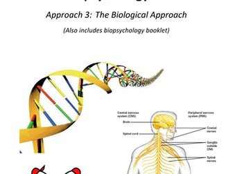 AQA Psychology 2015 specification Biological approach including biopsychology booklet