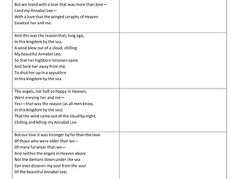 AQA (9-1) English Lit 8702 Unseen Poetry Question 1