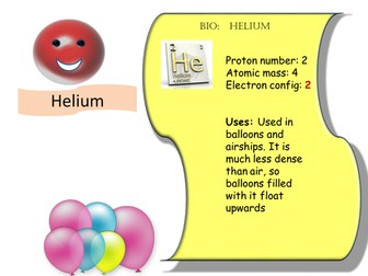 AQA 1-9 Chemistry Atomic structure and the periodic table - Noble gases