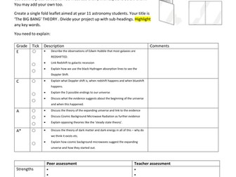Big Bang Theory - Levelled Task