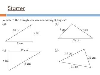 SOHCAHTOA - Basic trigonometry
