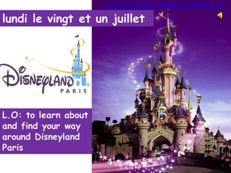 Cultural lesson  - Disneyland Paris