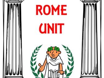 Rome Unit: Ancient Rome - Readings, activities & worksheets on all things Roman