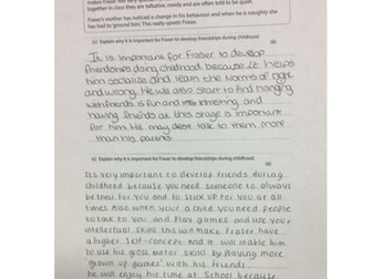 Unit 1 - Health and Social Care - Understanding Personal Development and Relationships - Revision 