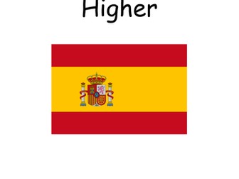 AQA Spanish new spec GCSE pupil booklet - Higher