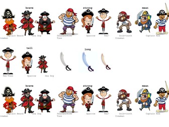 Pirate writing - er and est suffix