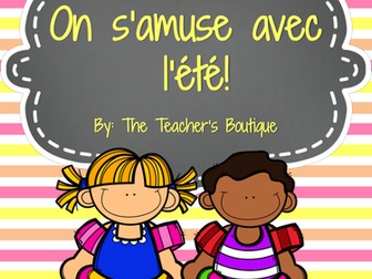 Activités de l'été