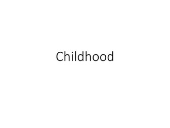 Sociology of Childhood