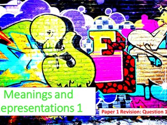 English Language: Understanding Meanings and Representations