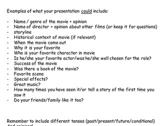 WJEC GCSE Spanish Coursework Speaking and Writing