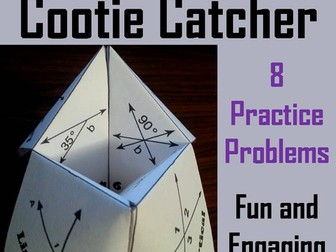Missing Angles Cootie Catchers