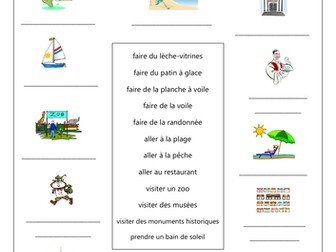 FRENCH ~ LES VACANCES ~ BUNDLE | Teaching Resources