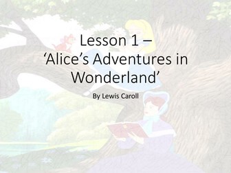 Alice in Wonderland - 16 lesson Scheme of Work