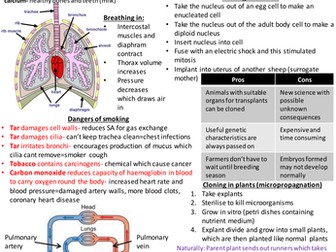 igcse biology revision notes (edexcel)