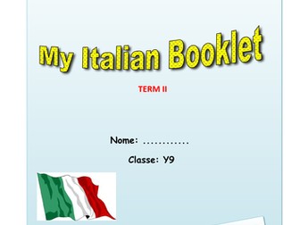 Italiano Daily Routine Booklet 