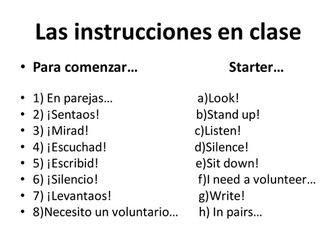 Spanish Regular Present Tense verbs