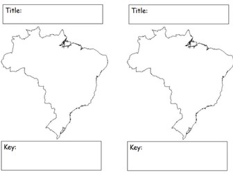 Brazil SOW - Physical and human features, The world Cup, deforestation, inequality