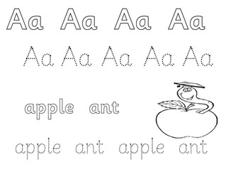 Alphabet Handwriting