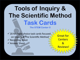 Scientific Method Task Cards