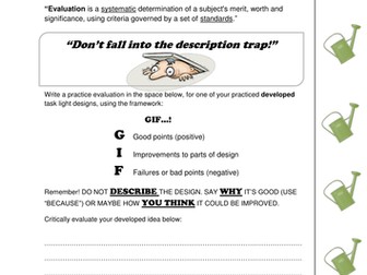 AQA Resistant Materials 2016 Exam - Evaluation Question 