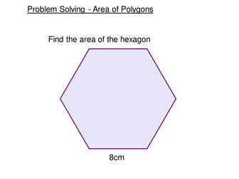 Problem Solving Area of Polygons