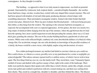 IGCSE - Circus (Descriptive Essay)