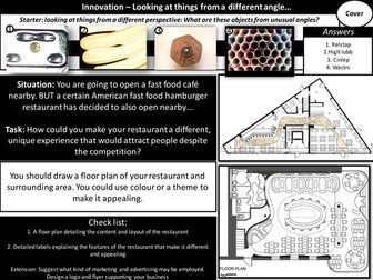 Design Technology Cover Work - Floor plans