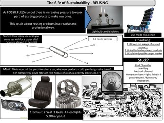 Design Technology Cover Work - Reusing task