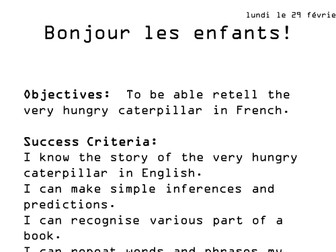 La chenille qui fait des trous 