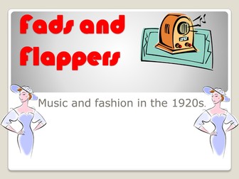 Fads & Flappers 1920s USA