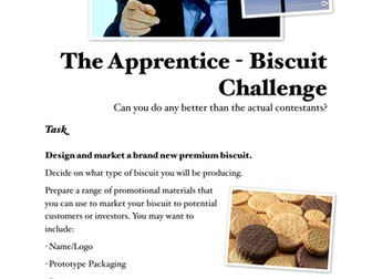 Enterprise Activity - The Apprentice Biscuit Challenge