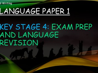 NEW AQA English language paper 1 revision - Ks4