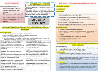 Revision of Magaing Resources