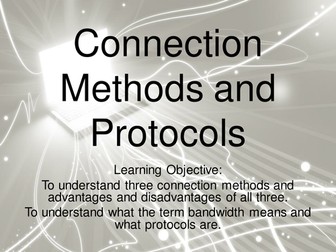 Connection Methods and Protocols 